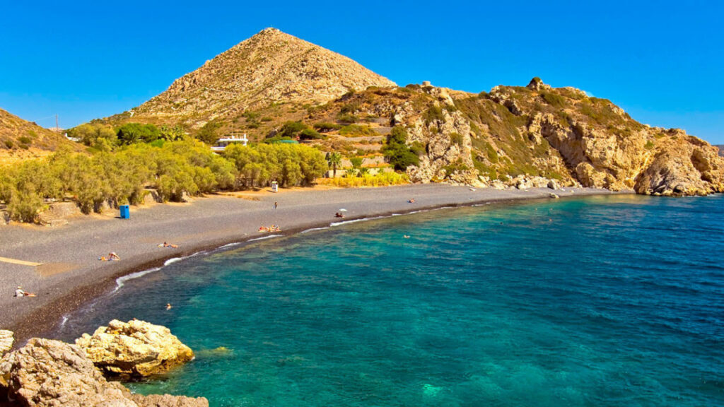 View of the bay around Chios